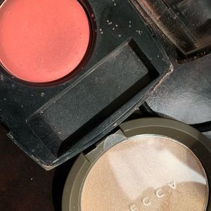 Chanel plush and moonstone Becca highlighter